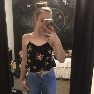 floral tank top